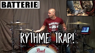 Cours de batterie : Rythme trap ! Cédric Hilaire