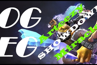 Showdown Arteezy and Miracle The Frankfurt Major Dota 2