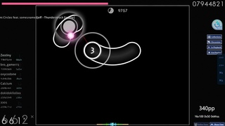 osu! | Zestiny | Big Giant Circles ft. some1namedjeff - Thunderstruck [Insane] +DT % FC 363pp