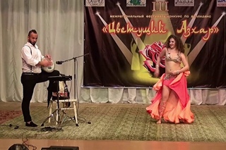 Цветущий Азхар 2017 - Orhan Ismail & Sitnikova Elena - Drum Solo Improvisation