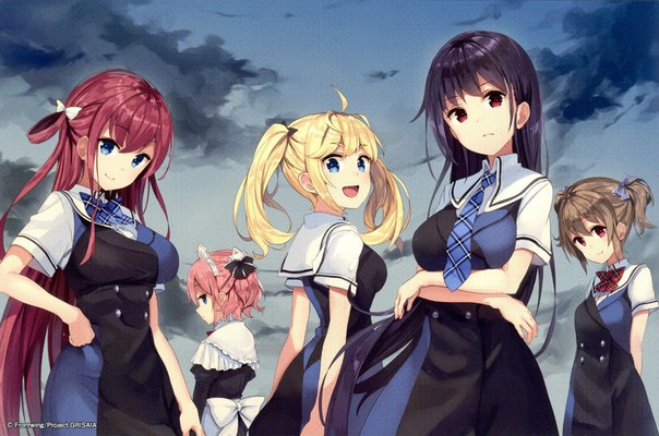 The fruit of grisaia anime