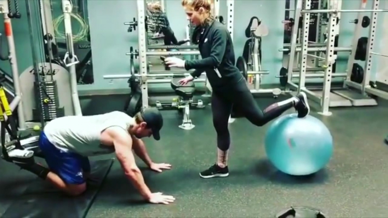 Emily Bett Rickards Workout Routine Training For