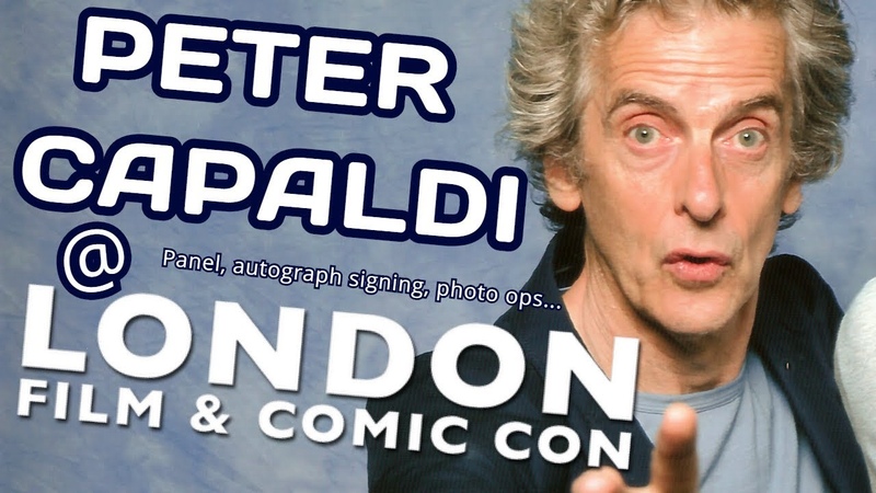 Peter Capaldi at LONDON FILM COMIC CON 2018 QA Talk, Autograph Signing, Photo Ops ( LFCC