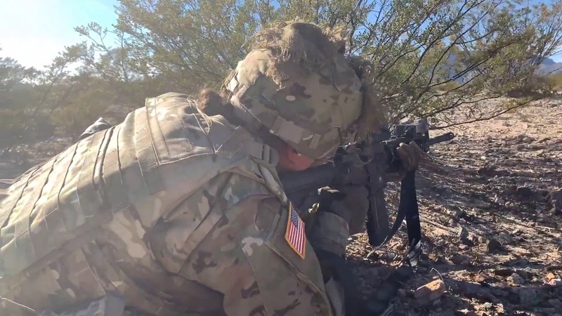 DFN:1st Battalion, 6th Infantry Regiment: Squad Live Fire Exercise FORT BLISS, TX, UNITED