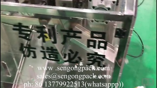 irregular shape blurberry juice,collagen protein bag packing machine