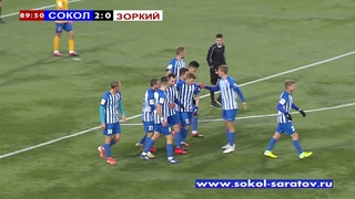Александр Перченок оформляет хет-трик в ворота Зоркого, 3-0! г.