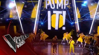  & Lil Shan Shan perform ‘Pump It’ | The Final | The Voice Kids UK 2019