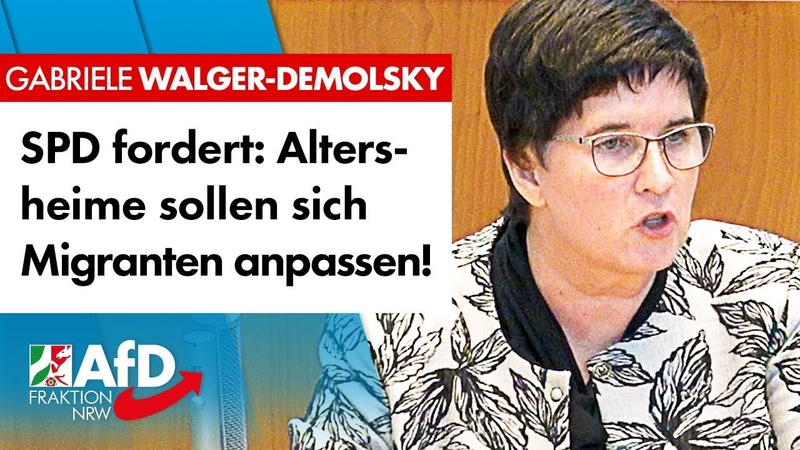 SPD: Altersheime sollen sich Migranten anpassen Gabriele Walger Demolsky ( Af