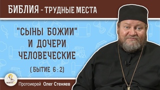 Кем были “сыны Божии“, которые входили к  дочерям человеческим?  Протоиерей Олег Стеняев