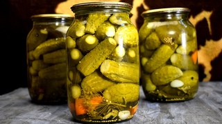 Самый Вкусный Рецепт МАРИНОВАННЫЕ ОГУРЦЫ на Зиму в литровых банках