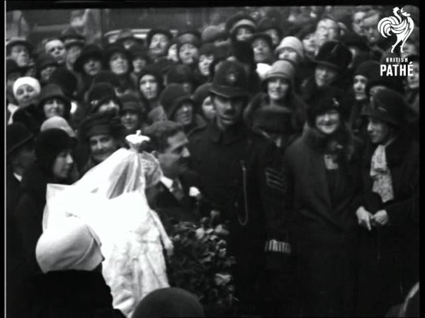 1930s First Big Wedding