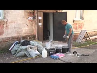 Ремонт фасада на Речной, 37