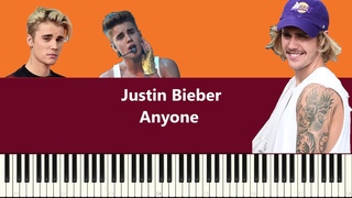 Justin Bieber - Anyone piano cover