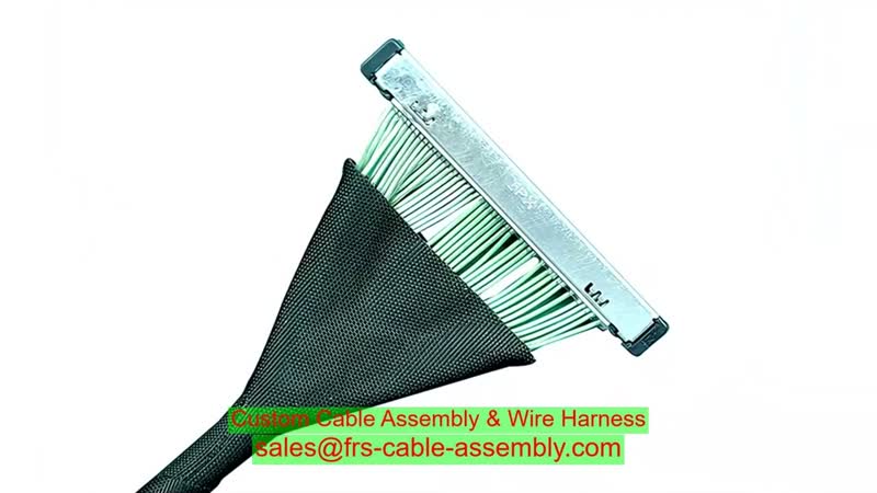 China Dvi Cable Assemblies Factory IPEX 20496 Micro Coaxial Cable Drone Accessory High Speed