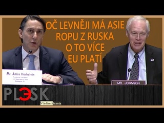 m mn plat za ropu Asie, tm vce plat EU. | US sentoi: RF i pes slevy Asii slun vydlv