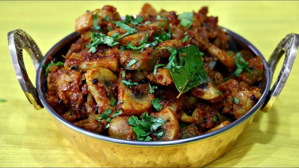 Mushroom Masala Indian Recipe Under 20