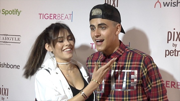 Madison Beer Tells Jack Gilinsky To Smile, Tiger Beat Launch Event Pink