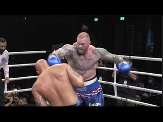 THE MOUNTAIN -THOR BJORNSSON v SIMON VALLILY / WORLD’S STRONGEST MAN TAKES ON PRO-BOXER (FULL FIGHT)