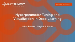 Hyperparameter Tuning and Visualization in Deep Learning - Lukas Biewald, Weights & Biases