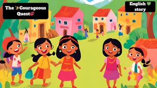The ✨Courageous Quest💞English 💚story@HouchStories