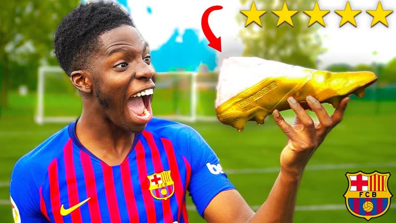 I GOT LIONEL MESSI S 10, 000 GOLDEN FOOTBALL