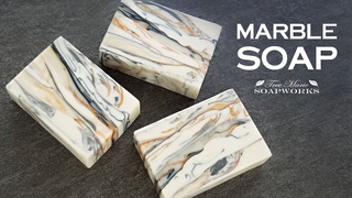 Marble Cold Process Soap (Technique Video #27) Soap Challenge, July 2020