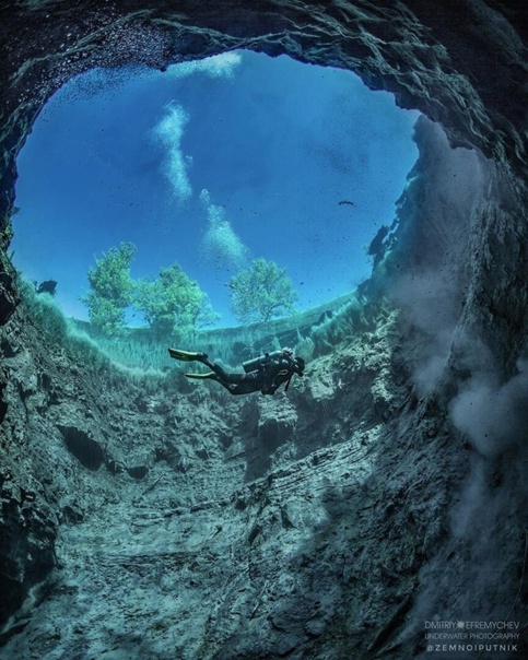 Russian nature. Blue lake. Samara region Пруды, Картинки