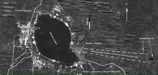 Озера ульяновской области карта