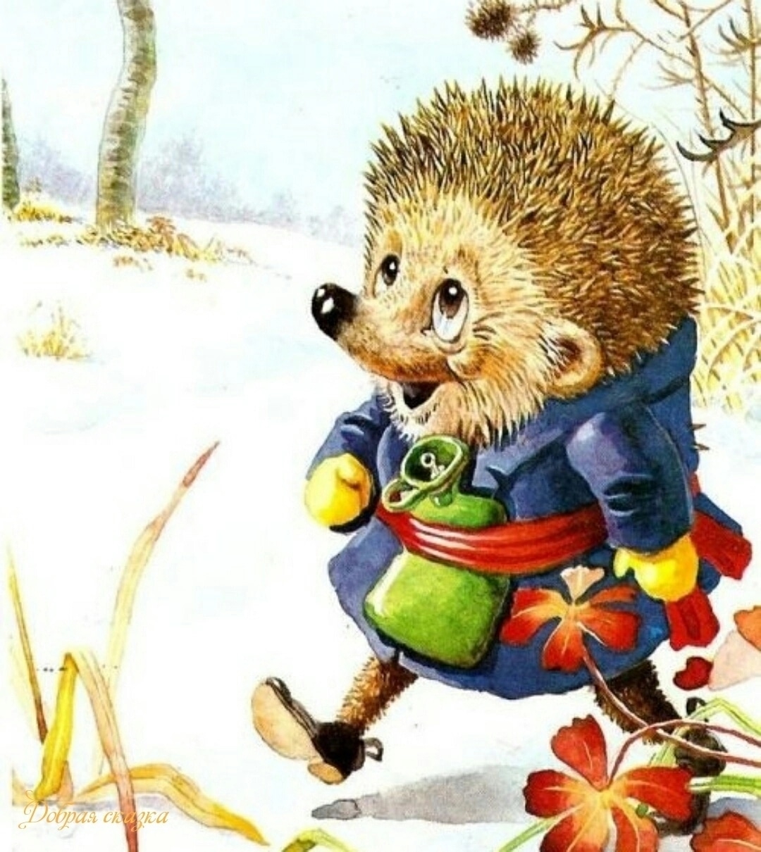 Ежик весной