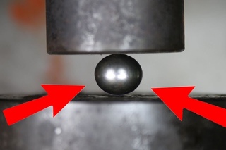 Experiment The Mighty Bearing Ball Vs 200 Ton Hydraulic Press The Crusher Show