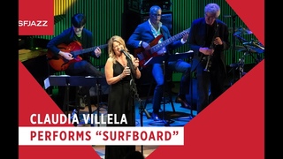 Claudia Villela Performs Surfboard