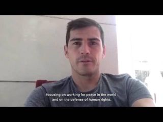 Iker Casillas - Compromiso con los principios de la ONU
