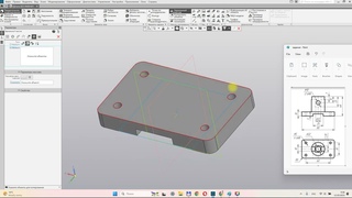 Ассоциативные виды. КОМПАС 3d