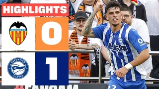 VALENCIA CF 0 - 1 DEPORTIVO ALAVS | RESUMEN LALIGA EA SPORTS