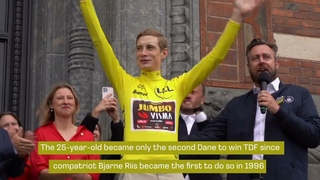 Homecoming celebration for Tour de France winner Jonas Vingegaard | #TDF2022 | Cycling | Denmark