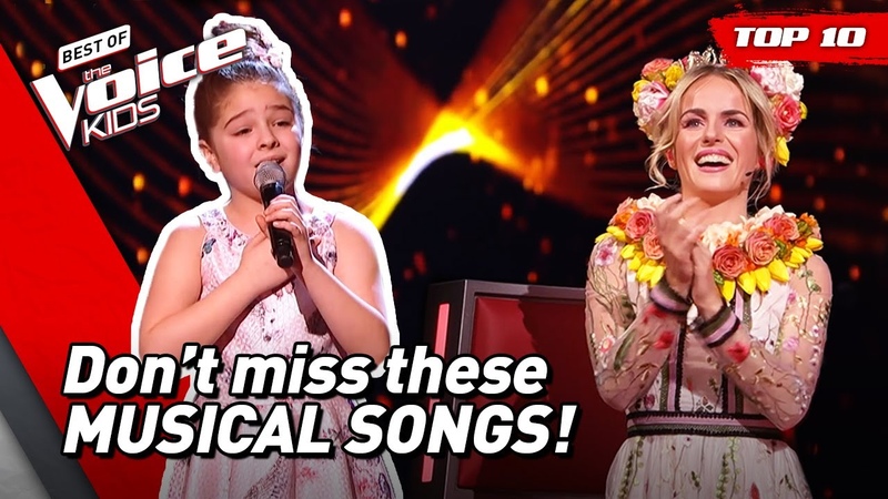 Fantastic and Wonderful MUSICAL SONGS on The Voice Kids , Top