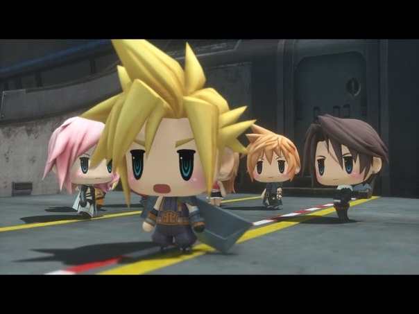 World of Final Fantasy: New Gameplay + Boss Battle ( PS4, PS