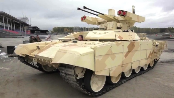 БМПТ 72 Терминатор, оружие Путина и народа России Uralvagon Zavod BMPT