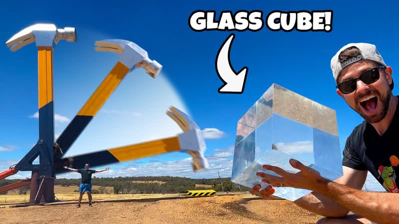 GIANT Hammer Vs. Glass