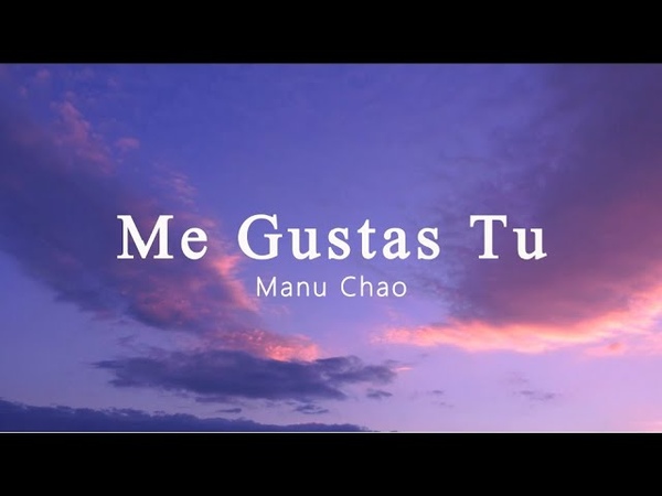Manu Chao Me Gustas Tu (speed up
