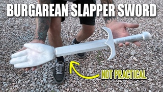Casting The SLAPPER Sword From Scrap Aluminum Ingots - DIY Metal Sword Making