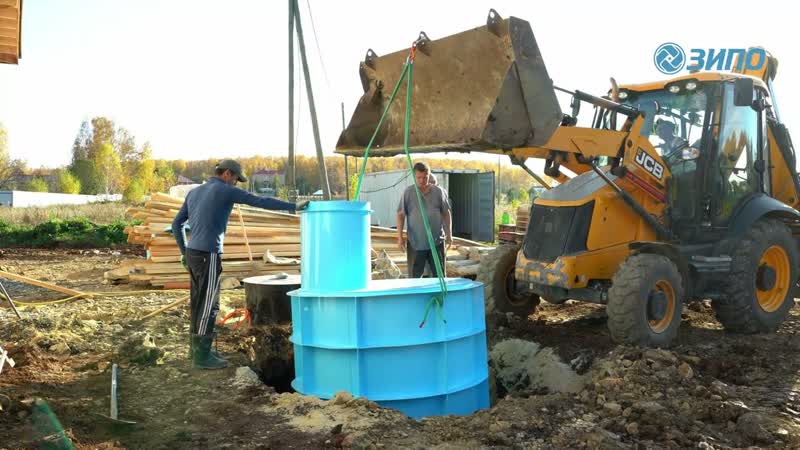 Установка септика ИЗУМРУД производство