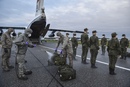 Потери на аэродроме. Солдат на аэродроме. Командировка военнослужащего.