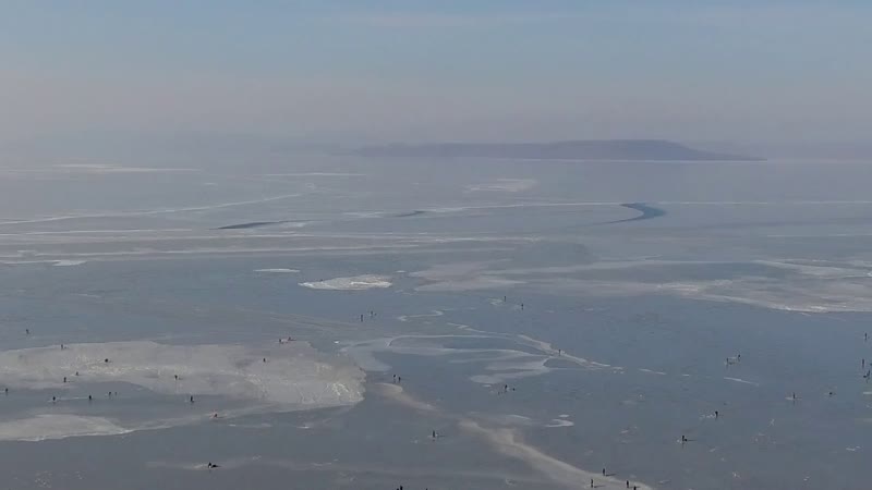 Ледовая обстановка. Пляж на