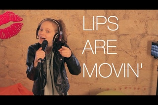 Meghan Trainor - Lips Are Movin - cover by 11 year old Sapphire ft. Skye