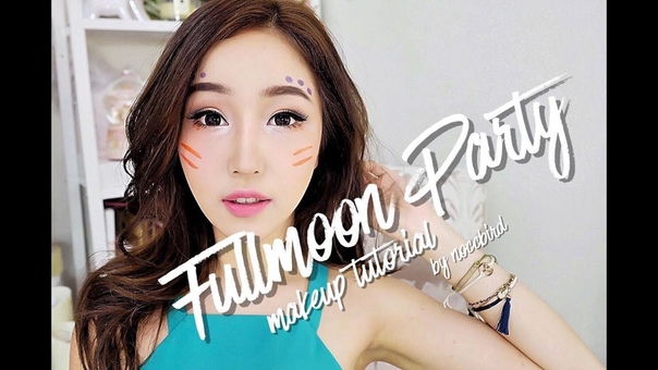 Fullmoon Party Thailand Makeup