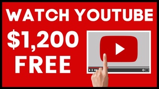 Earn $1200+ By Watching YouTube Videos $12 Per Video *NEW* | FREE Make Money Online