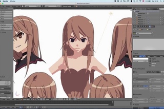3D Anime Face and Head Modelling Practice (x20) [Blender]