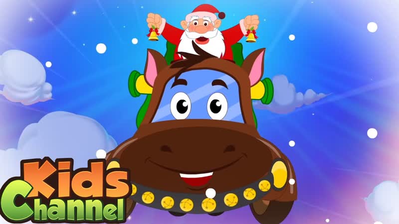 Jingle Bells, Little Red Car Cartoons, Xmas Videos for Babies from Kids