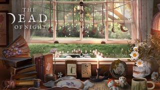 Summer Night Magic Ambience  | Witchy Cottagecore Window | Sunset to Midnight Ambience